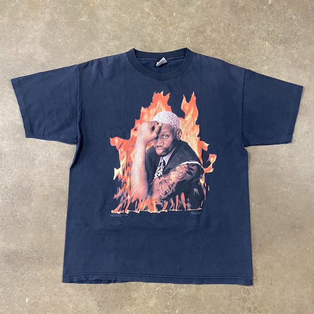 Vintage 1996 rare dead stock faded black t shirt